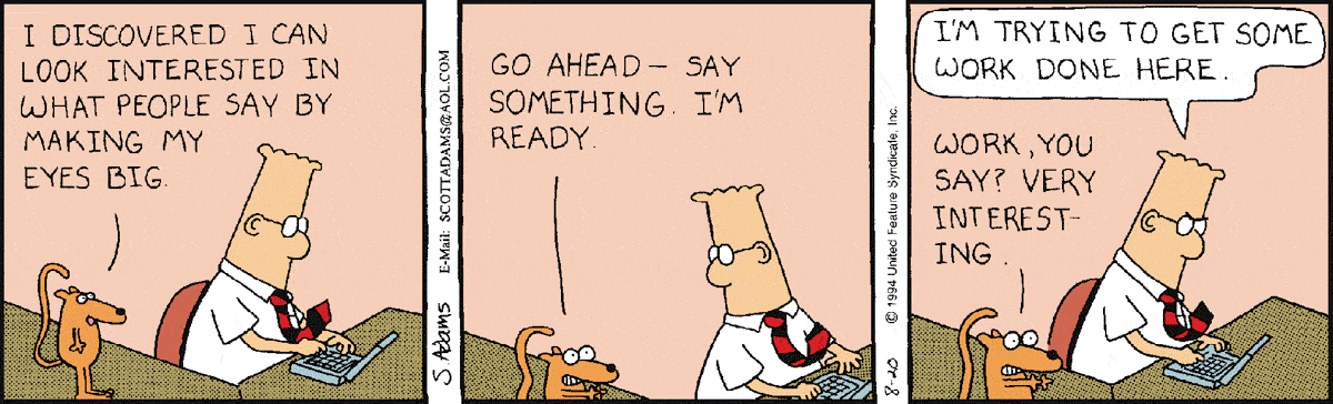 Dilbert Cartoon